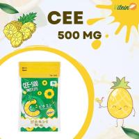ราคา Cee 500 ซี วิตามินซี 500 มิลลิกรัม ชนิดอม 10 เม็ด รสสับปะรด (20861451158)