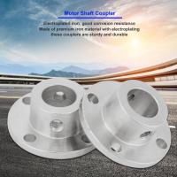 ราคา หน้าแปลน M4 2ชิ้นหน้าแปลนแข็งเพลาคู่ต่อมอเตอร์ข้อต่อเชื่อม ID 12Mm OD 18มอเตอร์ Mm ขั้วต่อ (20712190708)