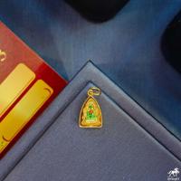 ราคา จี้พระแก้วมรกตจิ๋ว เลี่ยมทองแท้ กรอบทอง 90 มีใบรับประกันให้ค่ะ พระเลี่ยมทอง ราคาเป็นมิตร สวยถูกใจ (7689669931)