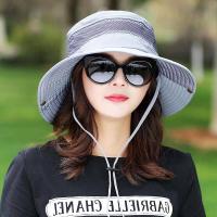 ราคา หมวกกันแดดสำหรับผู้หญิงหมวกกันแดดพับได้หมวกบัคเก็ตป้องกันแสงยูวีหมวกตกปลาสไตล์เกาหลีหมวกกันแดด (11832629616)
