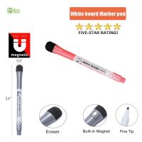 ราคา 2 Pcs Magnetic Dry Erase Markers With Eraser Cap Fine Tip Low Odor Non Toxic White Board Markers Pens Perfect For Dry Erase Whiteboards In The Office Classroom Or At Home (18950698277)