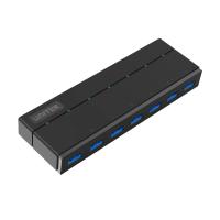 ราคา Unitek รุ่น Y 3184 Hub USB3 0 7 Port รองรับกำลังไฟ DC 12V 3A สินค้ารับประกัน 2 ปี (20810910643)