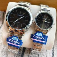 ราคา ใหม่ล่าสุด นาฬิกา casio นาฬิกาข้อมือคาสิโอ นาฬิกาแฟชั่นคู่ นาฬิกาชาย หญิง สีดำ ใส่ทำงาน ใส่ไปเรียน สวย มีถ่านสำรองแถมให้ ใส่ได้ทุกวัน (21036256803)