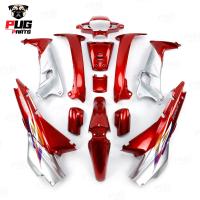 ราคา PUGParts ชุดสีWave100 ตัวเก่า ชุด13ชิ้น สีแดงแก้วตัดเทาบรอนช์ ทูโทน เวฟ100 110 ตัวเก่า ไฟตาคู่ ไฟตาเดียว ชุดสีเวฟ 100 ตัวเก่า ชุดสีเวฟ100 (12497475935)