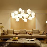 ราคา ร้านขายเสื้อผ้าสไตล์โมเดิร์นโคมไฟระย้าเหล็กติดร้านอาหารที่สร้างสรรค์สไตล์นอร์ดิกโคมไฟโคมไฟห้องนั่งเล่นโคมไฟถั่วสุดเท่โคมไฟระย้าไฟ Led ติดเพดานสำหรับห้องนั่งเล่นโคมไฟห้องนอนเพดาน (4890732416)