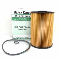 ราคา กรองโซล่า กรองดักน้ำ HINO P11C T E13C T COMMONRAIL Victor 500 344HP เครื่อง A09C TH ยี่ห้อ BLACK CLUB เบอร์ BF 156 BF156 S2340 11690 S234011690 Oil Filter (17864918294)