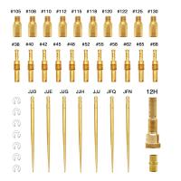 ราคา หัวฉีดหลักแบบช้าคาบูเรเตอร์มอเตอร์ไซค์30ชิ้น ชุดหัวฉีดสำหรับ PE26 28 PWK21 34 PWM OKO CVK NSR KSR ชุดคาร์บูเรเตอร์ (18978446583)