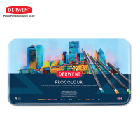 ราคา DERWENT สีไม้ PROCOLOUR Derwent Procolour 24 36 72 Tin (3021738458)