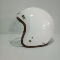 ราคา AVEX หมวกกันน็อควินเทจ รุ่น LB สีขาวเงา คิ้วนำ้ตาล ผ้านำ้ตาล พร้อมแว่นbubble สีใส (19196789848)