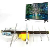 ราคา TeleCorsa เสาอากาศ แผงรับสัญญาณทีวี Digital TV Antenna AU 5E รุ่น Digital TV Antenna U5E 52A K3 (19721795054)