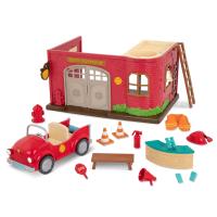 ราคา LIL WOODZEEZ FIRE STATION PLAYSET เซ็ตสถานีดับเพลิงสำหรับตุ๊กตา (11175927036)