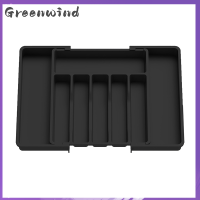 ราคา ลิ้นชักเก็บเครื่องเงินถาดอุปกรณ์ขยายได้สำหรับห้องครัวเครื่องใช้บนโต๊ะอาหารแบบปรับได้และสีดำที่ใส่ช้อนส้อม (20611271255)