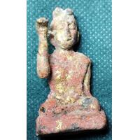 ราคา นางกวัก รับทรัพย์ลูกเดียว หลวงปู่บุญ วัดกลางบางแก้ว นครปฐม ปลุกเสกโลหะทองผสมเก่าๆ ลงชาดปิดทอง ตรงปก (19485224820)