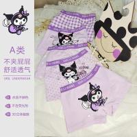 ราคา Sanrio กางเกงกางเกงชั้นในเด็กอ่อนผ้าฝ้ายลายการ์ตูนสำหรับเด็กกางเกงในบ๊อกเซอร์อนิเมะ Kuromi Cinnamoroll มี5ชิ้น (20237684496)