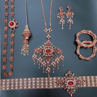 ราคา ชุดไทย สร้อยคอ ต่างหูคลิป กำไลข้อมือ เข็มขัด หัวเข็มขัด ปิ่นปักผม สร้อยสังวาลย์ (928944212)