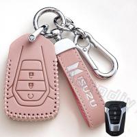 ราคา Hardingsun เคสกุญแจหนังสำหรับ ISUZU X Series Dmax Mux 2021 D Max MU X 3 0 Mux 3ปุ่ม 4ปุ่ม ISUZU Dmax ป้องกันเคสกุญแจรถยนต์ Smartkey 2020 2021 (17157745002)