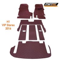 ราคา MatPro พรมปูพื้นเข้ารูป 5D 6D Premium Fitted Leather Car Mats สำหรับรถรุ่น HYUNDAI H1 STAREX VIP 7 ที่นั่ง ปี 2016 2018 เต็มคัน (963004240)