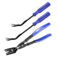 ราคา คีมตัดขอบเครื่องมือติดตั้งซ่อมแซมไฟหน้ารถเครื่องมือแผงหน้าปัดรถยนต์ถอดออกได้แผงสำหรับประตูรถสีน้ำเงิน แดง (20384747936)