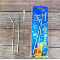 ราคา หลอดดูดน้ำแสตนเลส ใส่แก้วเยติ พร้อมที่ล้าง หลอดงอ ถูกที่สุด (20732177644)