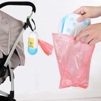 ราคา Creative Diaper Nappy Bags Portable Plastic Diaper Bags with Carry Box Convenient Outdoor Baby Care Product Diaper Storage Discard Bag (1254572399)