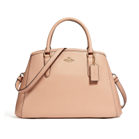 ราคา กระเป๋าถือ Coach แท้ หนังแท้ หนังฟอกแบบกันรอยขีดข่วน ทรงถัง ทรงหายาก สีสวย มีสายยาว ถอดแยกได้ COACH 57527 CROSSGRAIN LEATHER MARGOT CROSSBODY SHOULDER BAG (390802440)