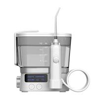 ราคา Portable Oral Irrigator 10 Mode Travel Case USB Rechargeable Cordless Water Dental Flosser Water Jet Tooth Pick 600Ml (15189734996)