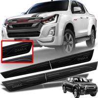 ราคา กาบข้างประตู กันกระแทกข้างประตู รุ่น อีซูซุ ดีแม็กซ์ ISUZU D MAX DMAX ปี 2015 2018 สีดำด้าน โลโก้ดำ 4 ชิ้น 4 ประตู (9904287770)