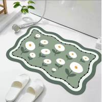 ราคา พรมเช็ดเท้า Minimal พรมห้องน้า พรมเช็คเท้า พรมนาโน กันลื่น ลายสวย พรมเช็ดเท้าลายต่างๆ นุ่มสบายเท้า พรมแต่งบ้าน A2217 (20269876339)