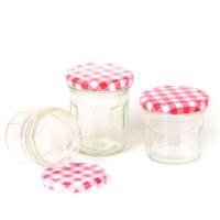 ราคา ขวดแก้ว ขวดโหลพร้อมฝา 200ml ขนาดเล็ก ขวดใส่แยม ขวดน้ำผึ้ง โหลกันชื้น โหลแก้วน่ารักๆ Glass jar Glass bottle (12462285524)