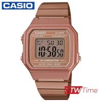 ราคา CASIO นาฬิกาข้อมือผู้ชายผู้หญิง สายสแตนเลส รุ่น B650WC 5ADF สีพิงค์โกลด์ (1783108483)