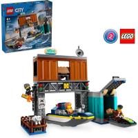 ราคา เลโก้ LEGO City 60417 Police Speedboat and Crooks Hideout (21249755796)