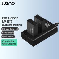 ราคา LLANO Canon LP E17 กล้องดิจิตอลเครื่องชาร์จแบตเตอรี่สำหรับ EOS750D EOS760D EOS00D EOS200D EOS770D EOSM3 EOSM5 EOSM6 RP 760D 200DII 77D 800D 850D EOS X8I M6 (16457995307)
