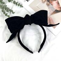 ราคา ที่คาดผมโบว์ใหญ่ ดัดได้ สีสวย น่ารักมาก ที่คาดผม (12087168857)