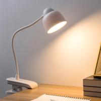 ราคา โคมไฟตั้งโต๊ะ ไฟอ่านหนังสือ โคมไฟตั้งโต๊ะมินิมอล Table lamp clip แสงไฟถนอมสายตา แบบตั้งโต๊ะ แบบหนีบโต๊ะ ใช้งานไร้สาย แถมสายUSB (21267685763)