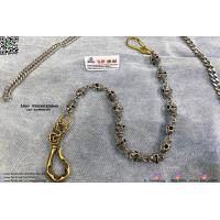 ราคา โซ่กระเป๋า กะโหลกหัวล็อค ทองเหลือง Class3 โซ่เลส เลสโซ่ โซ่ห้อยกางเกง โซ่คล้องกับกางเกง โซ่ห้อย allacc (9726716395)
