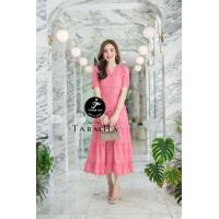 ราคา พร้อมส่ง S 6XL เดรสลูกไม้ ฉลุ งานปัก 3D มี2สี ชุดทำบุญ ชุดหมั้น ชุดงานบวช ชุดถ่ายพรี เดรสสาวอวบ ชุดไปงานแต่ง ชุดดำ ชุดสุภาพ ชุดไปวัด เดรสยาว งานป้าย (18495805418)