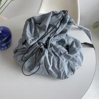ราคา South Korea Dongdaemun New Drawstring Backpack Womens Casual Large Capacity Student Schoolbag All match Lightweight Nylon Backpack (20620752723)