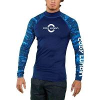 ราคา หญิง โคดี้ Lundin ผู้ชาย39 S แขนยาว Rashguard UPF50ป้องกันรังสียูวีผ้าเสื้อยืดที่มีน้ำหนักเบาสีขาวการบีบอัดยิม S URF ว่ายน้ำเสื้อ (19289296515)