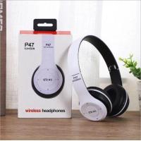 ราคา ของแท้ 100 หูฟังบลูทูธ P47 เสียงดี Wireless Bluetooth Stereo Headset หูฟังบลูธูทไร้สาย5 สีหูฟังบลูทูธ P47 เสียงดี Wireless Bluetooth Stereo Headset หูฟังบลูธูทไร้สาย Headphones (10453479306)