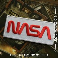 ราคา Nasa แดงขาว ตัวรีดติดเสื้อ อาร์มรีด อาร์มปัก ตกแต่งเสื้อผ้า หมวก กระเป๋า แจ๊คเก็ตยีนส์ Embroidered Iron on Patch (5962918329)