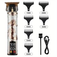 ราคา 2023เครื่องตัดผมชายแบบมืออาชีพชาร์จไฟได้เครื่องตัดผมเครื่องโกนเคราแบบชาร์จไฟได้เครื่องตัดผมเครา (21170574936)