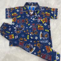 ราคา PAW Patrol Chase ชุดนอนเด็ก ลายการ์ตูน พาวพาโทรล เชส ลิขสิทธิ์แท้ สำหรับเด็กและผู้ใหญ่ (4137054927)