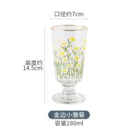 ราคา พร้อมส่ง Becky life shop แก้วใส ของแก้วน้ำ ขอบทอง วินเทจ สวย ไฮคลาสสุดๆ หรูหราสไตล์ผู้ดี (10739893920)