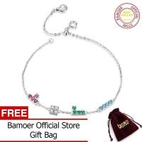 ราคา BAMOER สร้อยข้อมือเงินแท้925เงินสเตอร์ลิงสำหรับเด็กเกมเล่นเตตริสสร้อยข้อมือโซ่ตลกสำหรับผู้หญิงของขวัญวันเกิดสำหรับเด็กผู้หญิง BSB040 (2235992716)