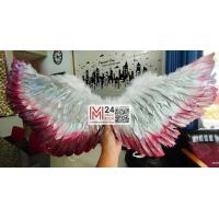 ราคา มีตัวเลือก 1 อัน 25x80 c m สีเงิน ปีกขนนก ปีกนางฟ้าขนนก ปีกแองเจิล ปีกนางฟ้า ปีกนก ปีกเทวดา ปีกแฟนซี ปีก costume angel feather wing m24 shop (15575630935)