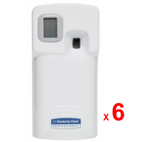 ราคา KIMBERLY CLARK PROFESSIONAL MICROMIST เครื่องสเปรย์น้ำหอมปรับอากาศ คิมเบอร์ลี่ย์ คล๊าค โปรเฟสชั่นแนล ไมโครมิสต์ ดิสเปนเซอร์ รหัสสินค้า 9600 ชุดละ 6 กล่อง (21199322025)