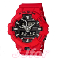 ราคา นาฬิกาแฟชั่น คาสิโอ รุ่น GA 700 4A สีแดง สินค้าขายดีพร้อมส่ง (9700290461)