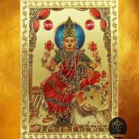 ราคา Ananta Ganesh ยันต์เรียกคนเข้าร้าน แผ่นทองพระแม่ลักษมี ปางประทานทรัพย์ เน้นค้าขาย โชคลาภ เงิน ทอง A191 AG (16483359152)