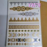 ราคา พร้อมส่ง แทททูสีทอง แทททูทอง แทททูติดตัว แทททูติดตัว (19604611588)