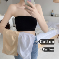 ราคา เสื้อเกาะอก บราเกาะอก ไม่มีฟองน้ำ ผลิตจากผ้า cotton ใส่สบาย ไม่อึดอัด ไม่รัดแน่น (21314486372)